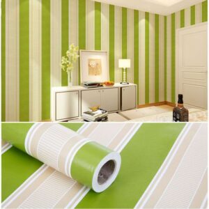Green-White Color Wall Paper