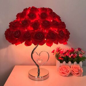 Red Flower Romantic Lamp